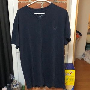 American eagle navy blue v neck